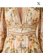 Long Button Front Dress - Image 3