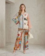 Michelle Silk Twill SET